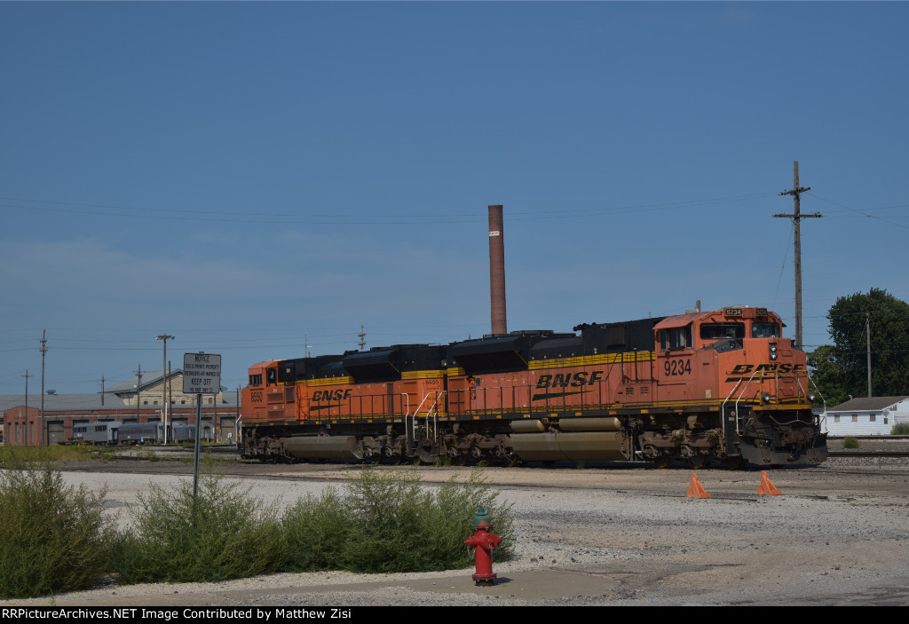 BNSF 9234 8550